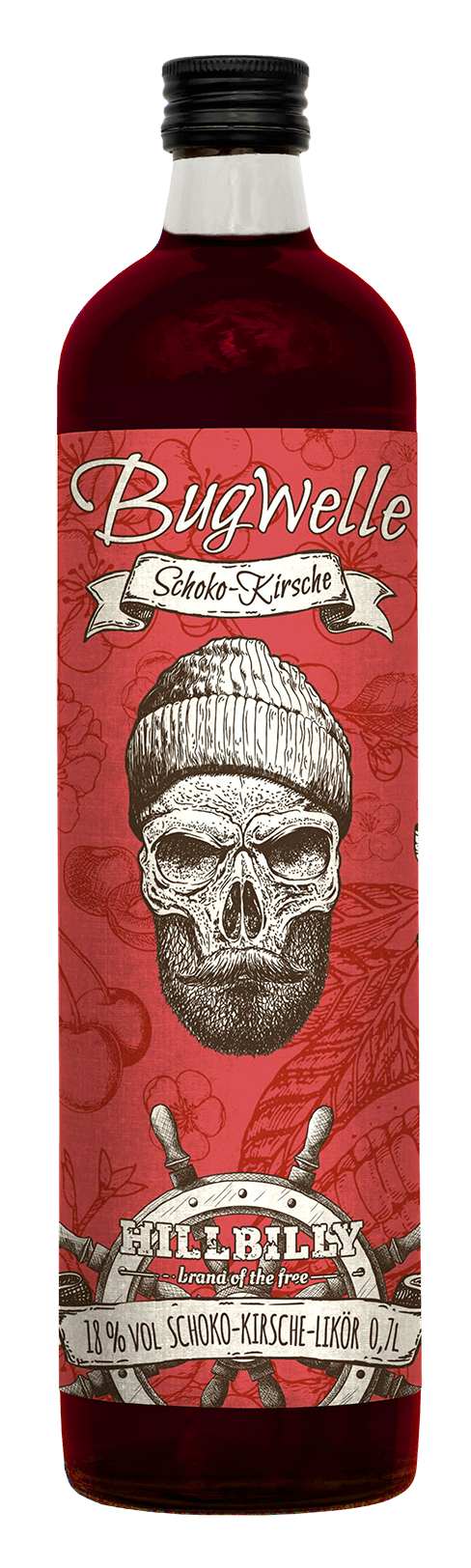 HILLBILLY Bugwelle Schoko-Kirsche • 18%vol. • 0,7l