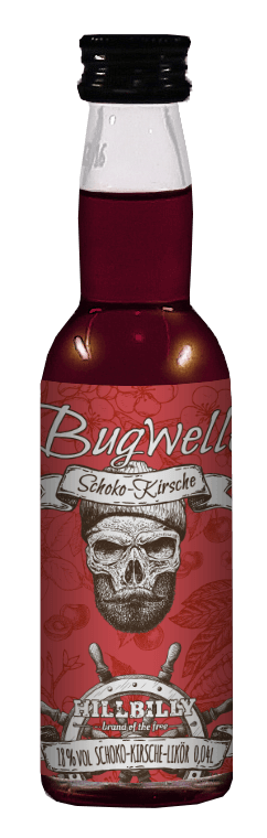 HILLBILLY Bugwelle Schoko-Kirsche Double-Shot • 18%vol. • 0,04l