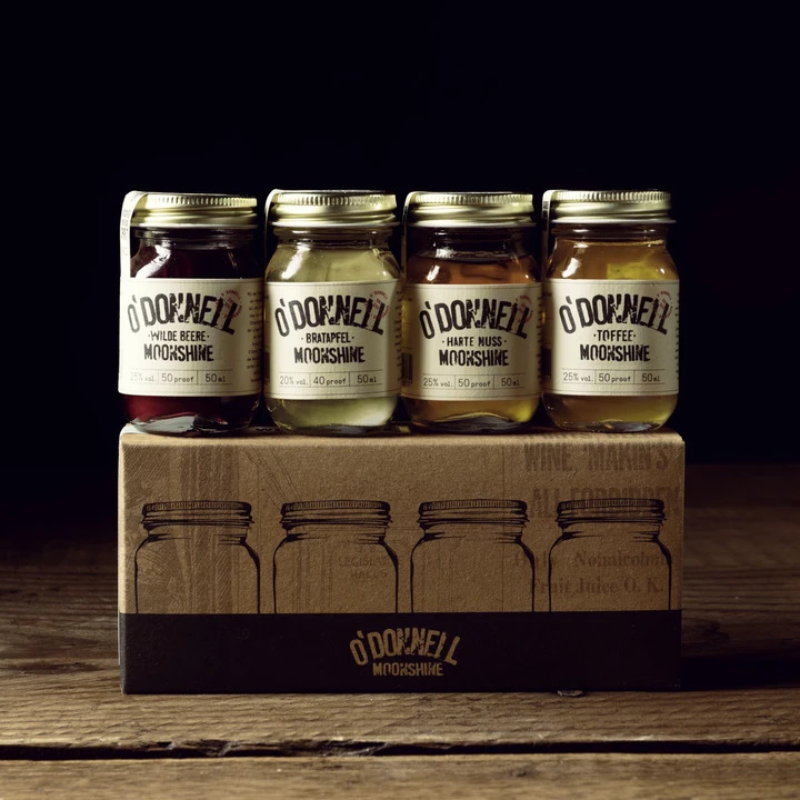 O'Donnell Winter Minis • 20%vol.-25%vol. • 4x50ml