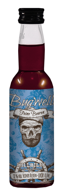HILLBILLY Bugwelle Feine Beeren Double-Shot • 18%vol. • 0,04l