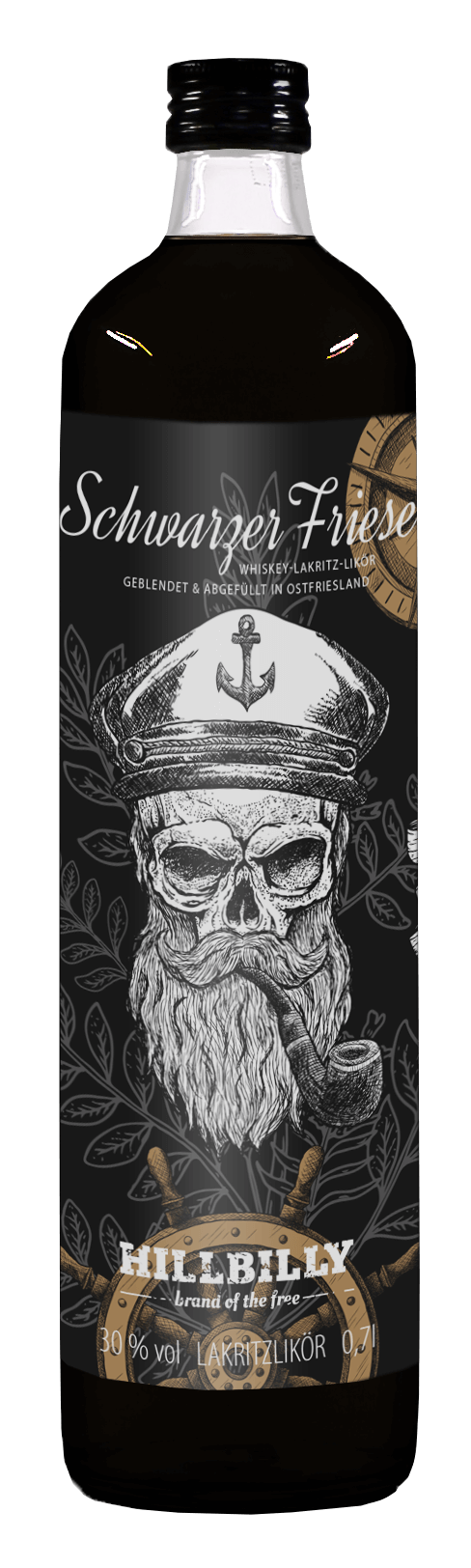 HILLBILLY Schwarzer Friese • 30%vol. • 700ml