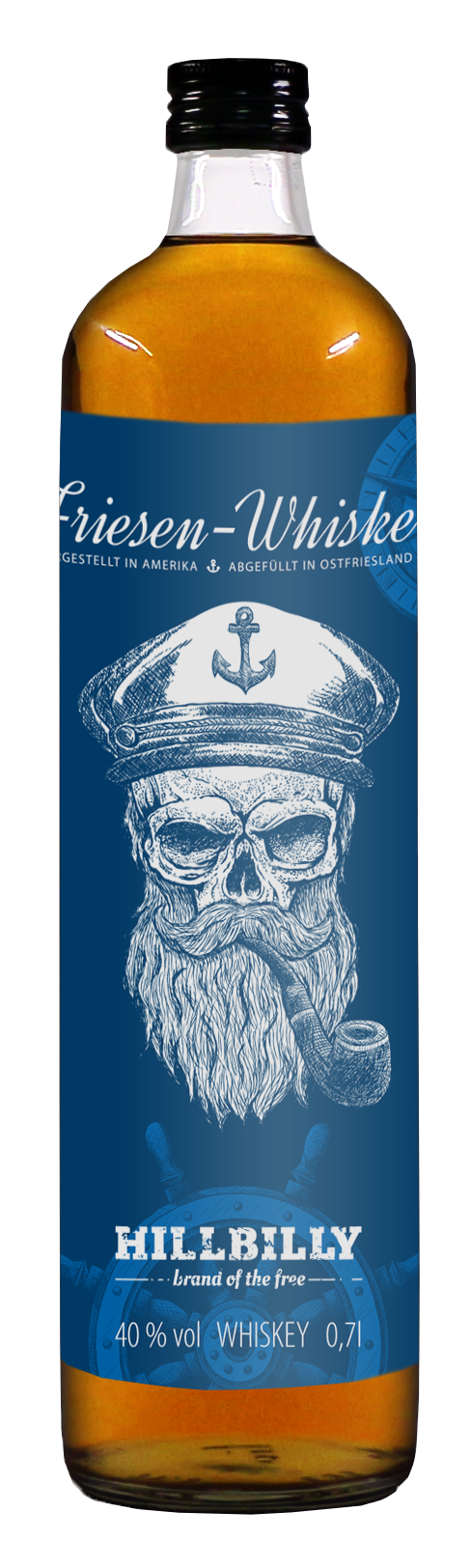 4251562900079-Whiskey-HILLBILLY-Original-Friesen-Whiskey-0-70L-Flasche-Freisteller-IMG_8109 HILLBILLY Friesen-Whiskey • 40%vol. • 700ml